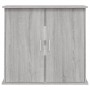 Aquarium stand engineered wood gray Sonoma 81x36x73 cm by vidaXL, Aquarium supports - Ref: Foro24-833629, Price: 117,30 €, Di...