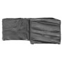 Funda para muebles de jardín forma de L 12 ojales 185x185x70 cm