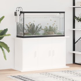 Soporte para acuario madera de ingeniería blanco 101x41x58 cm von vidaXL, Aquarium unterstützt - Ref: Foro24-833631, Preis: 1...