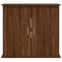 Oak brown engineered wood aquarium support 81x36x73 cm by vidaXL, Aquarium supports - Ref: Foro24-833630, Price: 108,19 €, Di...