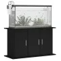 Schwarze Aquariumhalterung aus Holzwerkstoff, 101 x 41 x 58 cm von vidaXL, Aquarium unterstützt - Ref: Foro24-833632, Preis: ...
