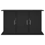 Schwarze Aquariumhalterung aus Holzwerkstoff, 101 x 41 x 58 cm von vidaXL, Aquarium unterstützt - Ref: Foro24-833632, Preis: ...