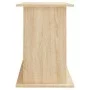 Aquarienhalter aus Holzwerkstoff Sonoma Eiche 101x41x58 cm von vidaXL, Aquarium unterstützt - Ref: Foro24-833634, Preis: 102,...
