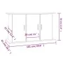 Aquarienhalter aus Holzwerkstoff Sonoma Eiche 101x41x58 cm von vidaXL, Aquarium unterstützt - Ref: Foro24-833634, Preis: 102,...