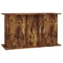 Aquarienhalter aus geräucherter Eiche aus Ingenieurholz 101x41x58 cm von vidaXL, Aquarium unterstützt - Ref: Foro24-833636, P...