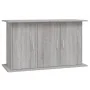 Sonoma-grauer Aquarienständer aus Holzwerkstoff, 101 x 41 x 58 cm von vidaXL, Aquarium unterstützt - Ref: Foro24-833637, Prei...