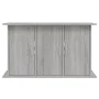 Sonoma-grauer Aquarienständer aus Holzwerkstoff, 101 x 41 x 58 cm von vidaXL, Aquarium unterstützt - Ref: Foro24-833637, Prei...