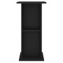 Schwarze Aquariumhalterung aus Holzwerkstoff, 60,5 x 36 x 72,5 cm von vidaXL, Aquarium unterstützt - Ref: Foro24-833640, Prei...