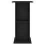 Schwarze Aquariumhalterung aus Holzwerkstoff, 60,5 x 36 x 72,5 cm von vidaXL, Aquarium unterstützt - Ref: Foro24-833640, Prei...