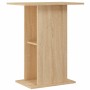 Aquariumhalterung aus Holzwerkstoff, Sonoma-Eiche, 60,5 x 36 x 72,5 cm von vidaXL, Aquarium unterstützt - Ref: Foro24-833642,...