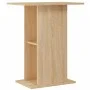 Engineered wood aquarium support Sonoma oak 60.5x36x72.5 cm by vidaXL, Aquarium supports - Ref: Foro24-833642, Price: 46,42 €...