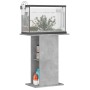 Aquarienhalter aus grauem Beton 60,5x36x72,5 cm von vidaXL, Aquarium unterstützt - Ref: Foro24-833643, Preis: 50,81 €, Rabatt: %