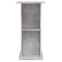 Aquarienhalter aus grauem Beton 60,5x36x72,5 cm von vidaXL, Aquarium unterstützt - Ref: Foro24-833643, Preis: 50,81 €, Rabatt: %