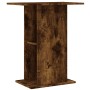 Soporte acuario madera ingeniería roble ahumado 60,5x36x72,5 cm by vidaXL, Aquarium supports - Ref: Foro24-833644, Price: 56,...