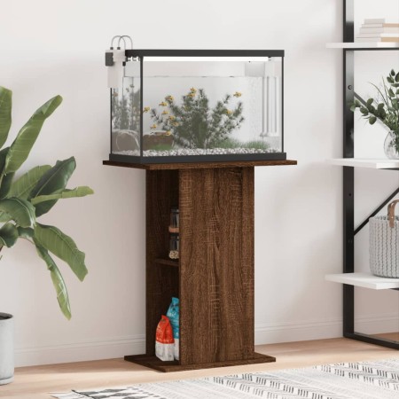 Soporte acuario madera ingeniería marrón roble 60,5x36x72,5 cm von vidaXL, Aquarium unterstützt - Ref: Foro24-833646, Preis: ...