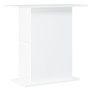 Aquarium-Ständer aus weißem Ingenieurholz 75x36x72,5 cm von vidaXL, Aquarium unterstützt - Ref: Foro24-833647, Preis: 59,12 €...