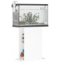 Aquarium-Ständer aus weißem Ingenieurholz 75x36x72,5 cm von vidaXL, Aquarium unterstützt - Ref: Foro24-833647, Preis: 59,12 €...