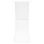 Aquarium-Ständer aus weißem Ingenieurholz 75x36x72,5 cm von vidaXL, Aquarium unterstützt - Ref: Foro24-833647, Preis: 59,12 €...