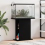 Aquarienhalter Holzwerkstoff schwarz 75x36x72,5 cm von vidaXL, Aquarium unterstützt - Ref: Foro24-833648, Preis: 60,49 €, Rab...