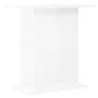 Glänzend weiße Aquariumhalterung aus Holzwerkstoff, 75 x 36 x 72,5 cm von vidaXL, Aquarium unterstützt - Ref: Foro24-833649, ...