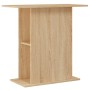 Aquarium-Holzständer Eiche Sonoma 75x36x72,5 cm von vidaXL, Aquarium unterstützt - Ref: Foro24-833650, Preis: 55,45 €, Rabatt: %