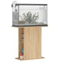 Aquarium-Holzständer Eiche Sonoma 75x36x72,5 cm von vidaXL, Aquarium unterstützt - Ref: Foro24-833650, Preis: 55,45 €, Rabatt: %