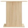 Engineered oak wood aquarium stand Sonoma 75x36x72.5 cm by vidaXL, Aquarium supports - Ref: Foro24-833650, Price: 55,77 €, Di...