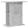 Soporte de acuario madera ingeniería gris hormigón 75x36x72,5cm de vidaXL, Soportes para acuarios - Ref: Foro24-833651, Preci...