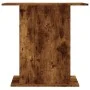 Engineered wood aquarium support smoked oak 36x75x72.5cm by vidaXL, Aquarium supports - Ref: Foro24-833652, Price: 49,53 €, D...
