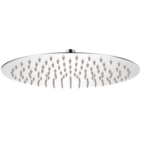Cabezal de ducha redondo efecto lluvia acero inoxidable 30 cm