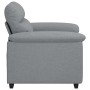 Sillón Sofá Tela Gris Claro 60 cm