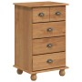 Cajón de Gaveta con cajón ASKIM Marrón 45.8 x 40 x 79 cm