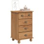 Cajón de Gaveta con cajón ASKIM Marrón 45.8 x 40 x 79 cm