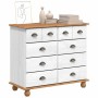 Cajón de Gaveta con cajón ASKIM Blanco 91 x 40 x 79 cm