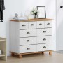 Cajón de Gaveta con cajón ASKIM Blanco 91 x 40 x 79 cm