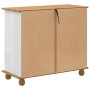 Cajón de Gaveta con cajón ASKIM Blanco 91 x 40 x 79 cm