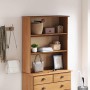 Hutch ASKIM Marrón 91 x 30 x 104 cm Madera maciza de pino