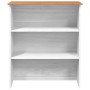 Hutch ASKIM Blanco 91 x 30 x 104 cm Madera maciza de pino