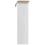 Hutch ASKIM Blanco 91 x 30 x 104 cm Madera maciza de pino