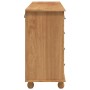 Cajón de Gaveta con cajón ASKIM Marrón 79 x 40 x 133.5 cm