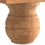 Vitrina ASKIM Marrón 133.5 x 40 x 79 cm Madera maciza de pino