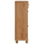 Armario para Zapatos con cajón ASKIM Marrón 85 x 35 x 108 cm