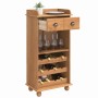 Armario para Vinos ASKIM Marrón 57 x 37 x 114 cm