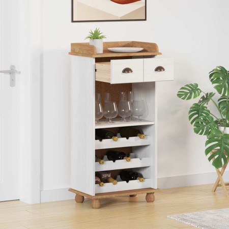 Armario para Vinos ASKIM Blanco 57 x 37 x 114 cm
