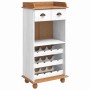 Armario para Vinos ASKIM Blanco 57 x 37 x 114 cm
