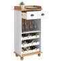 Armario para Vinos ASKIM Blanco 57 x 37 x 114 cm