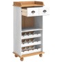 Armario para Vinos ASKIM Blanco 57 x 37 x 114 cm