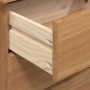 Escritorio ASKIM Marrón 95 x 40 x 75 cm Madera maciza de pino
