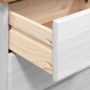 Escritorio ASKIM Blanco 95 x 40 x 75 cm Madera maciza de pino