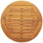 Juego Bistro de Jardín 3 pcs Marrón madera maciza de acacia en Conjuntos de jardín | Comprar online en Foro24